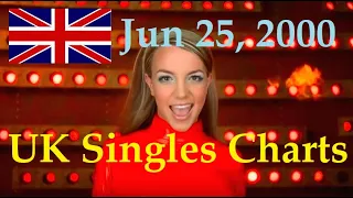 UK Singles Charts Flashback - Jun 25, 2000