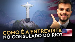 Como é a ENTREVISTA no Consulado do RJ?