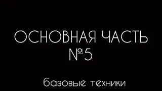 Онлайн тренировки карате. Основная часть №5