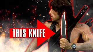 The Official Rambo First Blood knife is unbelievable!? Childhood dream knife