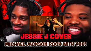 BabantheKidd FIRST TIME reacting to Jessie J covers Michael Jackson's Rock With You!