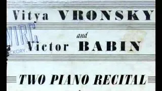 Schubert / Vronsky & Babin, 1956:  Fantasia in F minor, D.940 (op. post. 103) - Complete