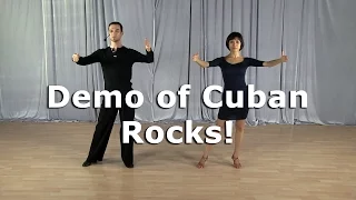 Demo of Cuban rocks in Rumba to music