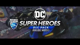 Дополнение "DC Super Heroes DLC Pack" для игры Rocket League!