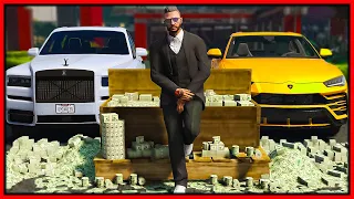 I Spend $50,000,000 on Luxury Supercars in GTA 5 RP