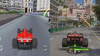 Evolution of Monaco in F1 Racing Games (1996 - 2024)