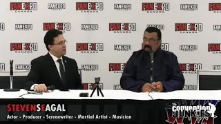 Steven Seagal on haters, Bruce Lee and Gene Lebell