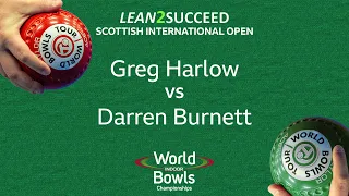 Scottish International Open 2023 -  Greg Harlow vs Darren Burnett - Day 2 Match 4