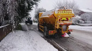 The Day the Gritter got Stuck. Worksop 2021