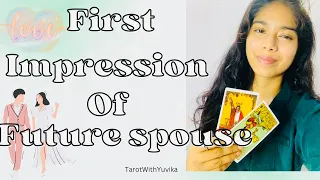 Your Future spouse 's First Impression of You Pick a card Reading  #TarotwithYuvika #whowillyoumarry