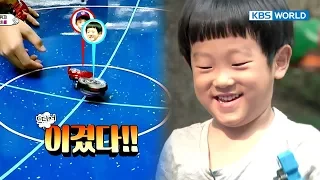 Seojun's top-spinning skill beats boys older than him! [The Return of Superman/2017.11.05]