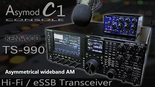 David's Asymod C1 Kenwood TS 990 Asymmetrical AM & eSSB Transceiver