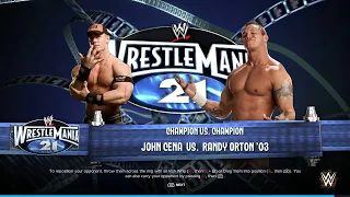 WWE 2K24 - John Cena vs Randy Orto |  Double Title Match!"