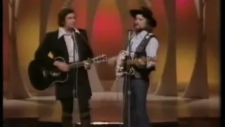 WAYLON JENNINGS & JOHNNY CASH Even Cowboys Get The Blues