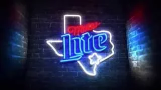 Miller Lite Neon - Texas