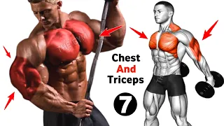 Chest And Tricep Workout At Gym for Muscle Gain ( 7 Best Exercises )