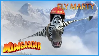 DreamWorks Madagascar | Marty Can Fly! |  Madagascar 3: Europe's Most Wanted | Kids Movies