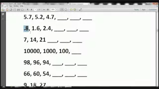 4th Grade Number Patterns Lesson 3- Best Math Tutors in Fullerton