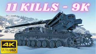 Waffenträger auf Pz. IV   11 Kills 9K Damage World of Tanks Replays ,WOT tank games