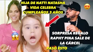 Hija De Natti Natasha Vida Isabelle Celebra Cumpleaños 3 Años Sorpresa Raphy Pina Sale De La Cárcel😱