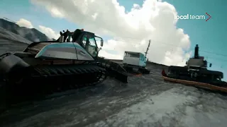 Ghiacciaio dello Stelvio, in volo sui crepacci: le immagini dal drone in fpv