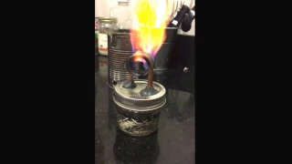 DIY Alcohol Copper Pipe Jet stove