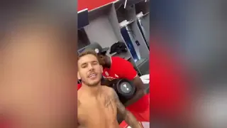 Bayern Munich's strange dressing room celebrations