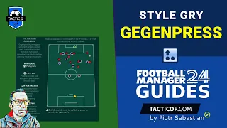 Style gry: GEGENPRESS. Football Manager 2024. Poradnik.