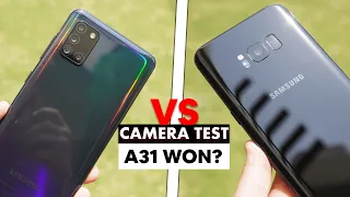 Samsung Galaxy S8 Plus VS Galaxy A31 Camera Test - A31 WON?