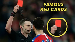 Top 20 Famous Red Cards In Football