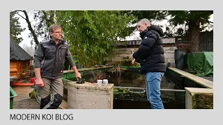 Modern Koi Blog #5062 - Siggi lässt einen neuen Genesis-Filter für seinen Teich bauen