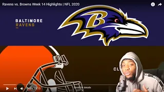 Browns V Ravens MNF Reaction | WEEK 14 // NFL 2020