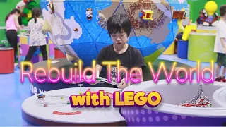 Legoland Fun🌍 Rebuild The World 🌎 The Lego Tower 🗼 Eating Hotdog🌭 Popcorn🍿 Cotton Candy🍥 Pizza🍕