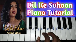 Dil ke Sukoon Ke Liye Yassar Desai || Piano tutorial || Julius Murmu || Yamaha Psr I500 || Keyboard