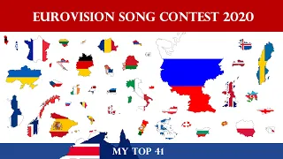 Eurovision 2020 - My Top 41