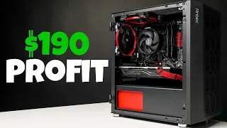 $190 Profit Gaming PC Build (Flipping Friday Ep. 1)