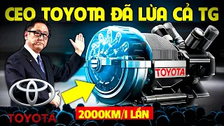 Toyota Ân Thầm sản xuất xe điện đi 2000 km mới phải sạc,siêu pin-kế hoạch 10 triệu xe.Tesal,Vinfast