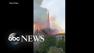 French President reacts to Notre Dame cathedral fire: 'We will rebuild it'