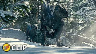 Blue Protects Beta From Poachers Scene | Jurassic World Dominion (2022) Movie Clip HD 4K