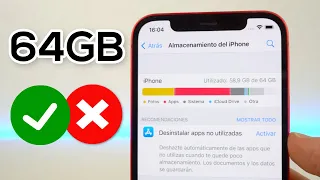 ¿64GB en iPhone son suficientes? Lo demuestro