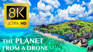 THE PLANET EARTH FROM A DRONE 8K ULTRA HD