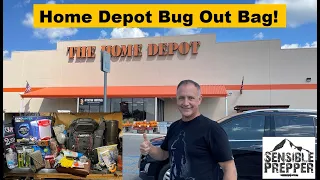 Home Depot Bug Out Bag! It Surprised Me!