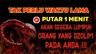 Allah Yg Membalas Sakitmu ,Adzab Mengerikan Datang Pada Orang Yang Dzolim & Jahat,Putar & Dengarkan