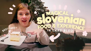Mouthwatering Slovenian Food & Stunning Views in Lake Bled Slovenia 🇸🇮 Slovenia Travel Vlog