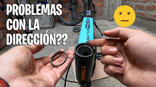 MANTENIMIENTO A LA DIRECCIÓN O TAZAS DE LA BICICLETA!