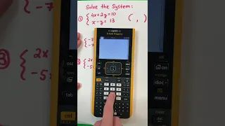 Calculator CHEAT!!! 😱 Solve ANY System of Equations in Under 30 Seconds! 🧠🤯