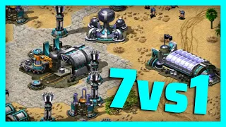 Red Alert 2 | Forsaken Vandal | (7 vs 1 + Superweapons)