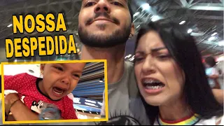 UMA DESPEDIDA DIFÍCIL !!! *CHOREI* 😭