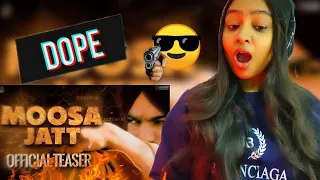 Moosa Jatt (Official Teaser) | Sidhu Moose Wala | Sweetaj Brar | Tru Maker | Reaction