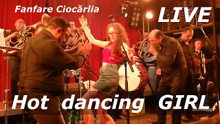 Fanfare Ciocărlia with a hot dancing girl from the audience - Live in Berlin (Germany) 2018